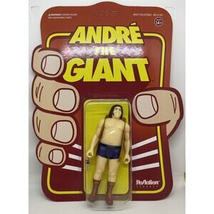 SUPER7 Andre The Giant ReAction Vest Figure 3.75" New Sealed WWE WWF Wrestling